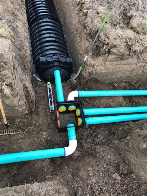 septic 5 way distribution box|septic system d box diagram.